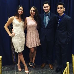 Cream/Nude Lace Dress